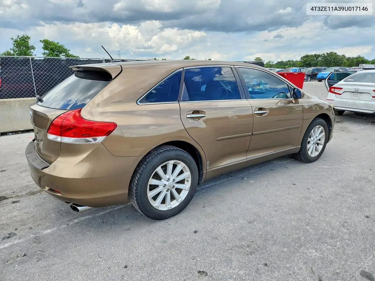 2009 Toyota Venza Fwd 4Cyl VIN: 4T3ZE11A39U017146 Lot: 58805136
