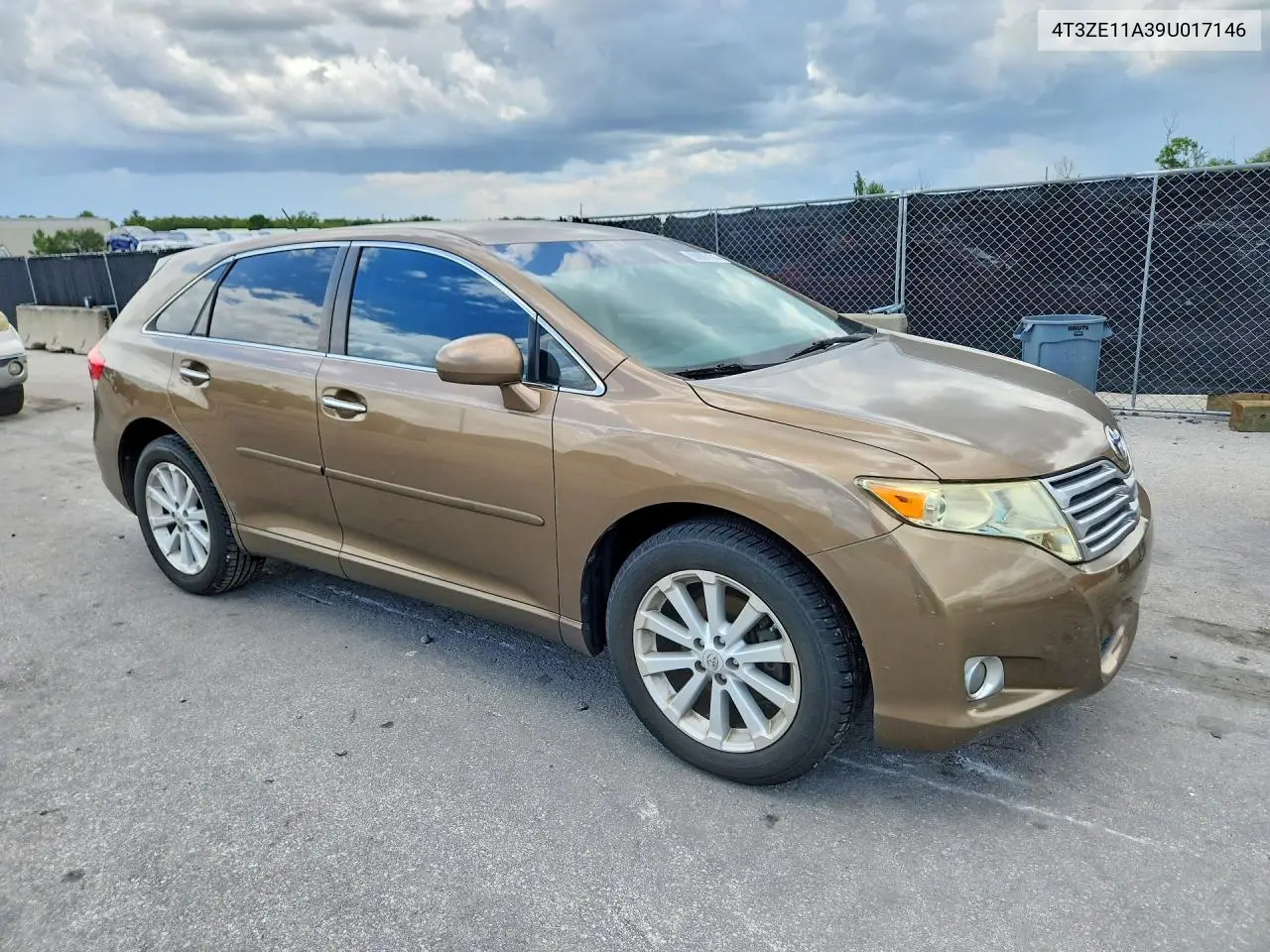 2009 Toyota Venza Fwd 4Cyl VIN: 4T3ZE11A39U017146 Lot: 58805136