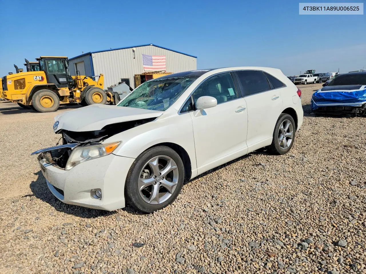 2009 Toyota Venza Awd V6 VIN: 4T3BK11A89U006525 Lot: 59745486