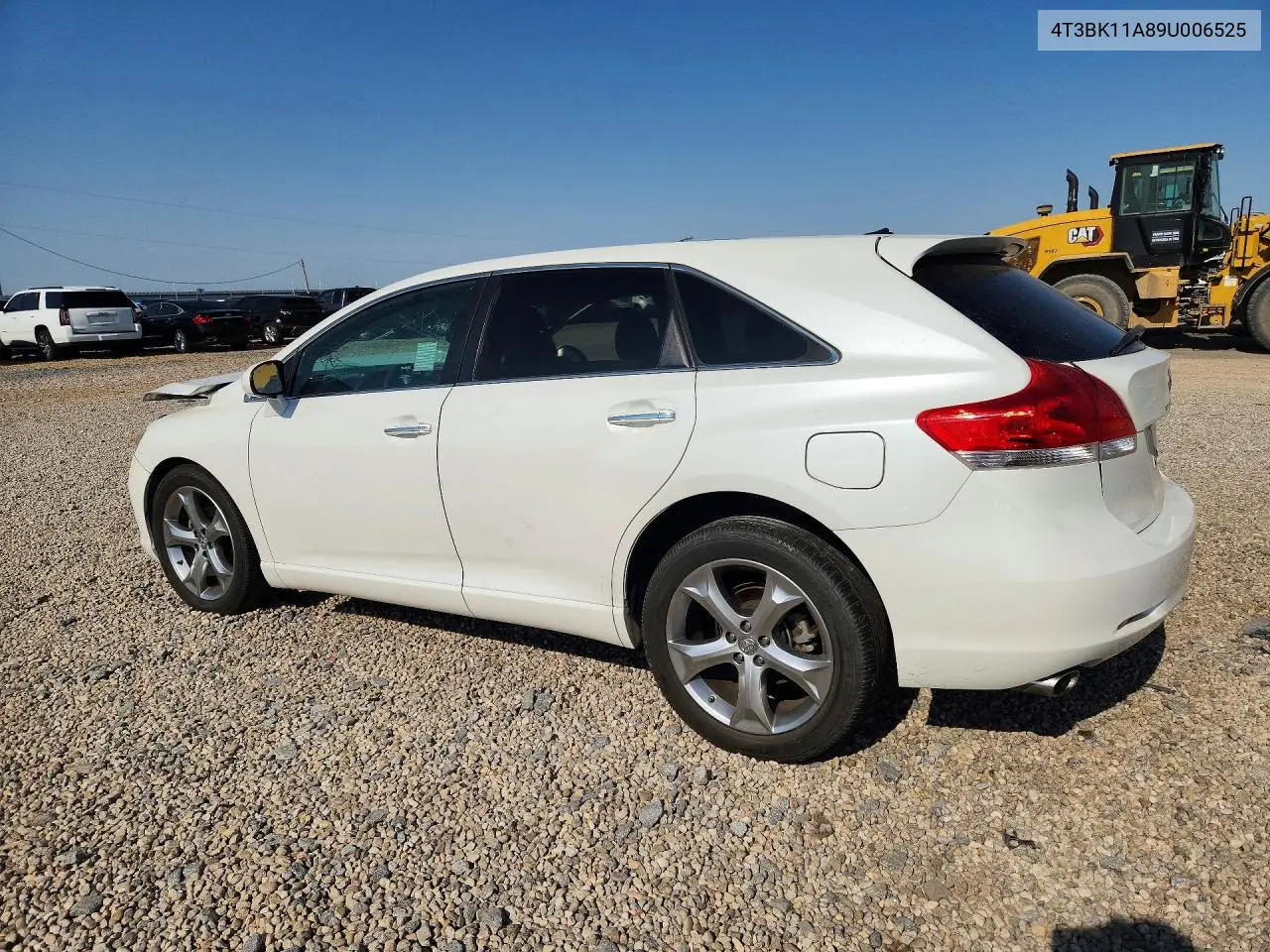 2009 Toyota Venza Awd V6 VIN: 4T3BK11A89U006525 Lot: 59745486