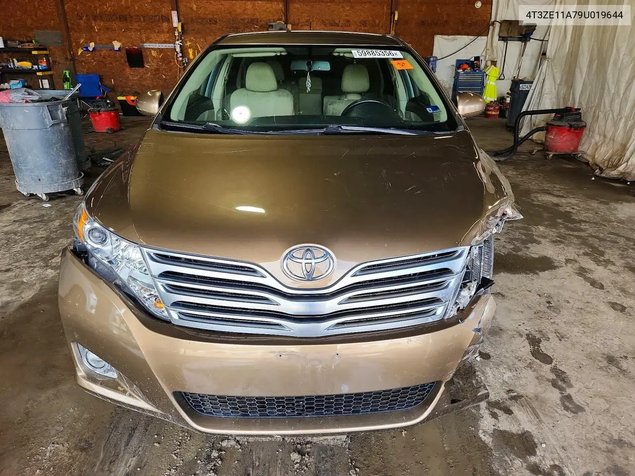 2009 Toyota Venza Fwd 4Cyl VIN: 4T3ZE11A79U019644 Lot: 59885356