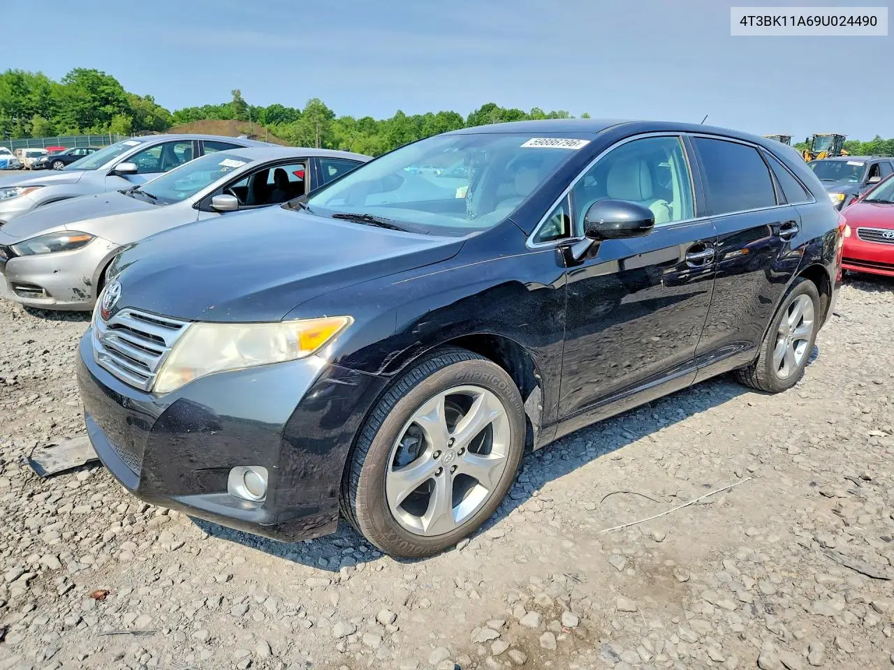 2009 Toyota Venza Awd V6 VIN: 4T3BK11A69U024490 Lot: 59886796