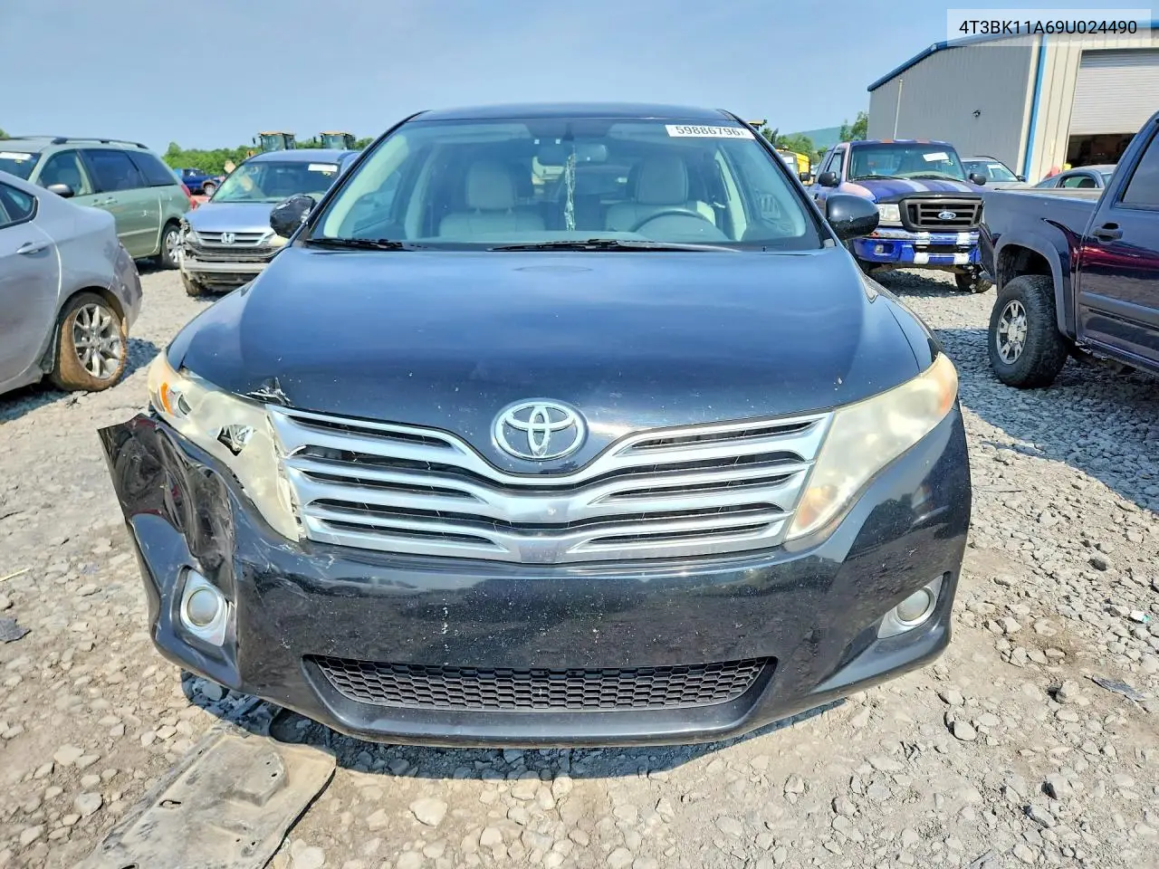 2009 Toyota Venza Awd V6 VIN: 4T3BK11A69U024490 Lot: 59886796