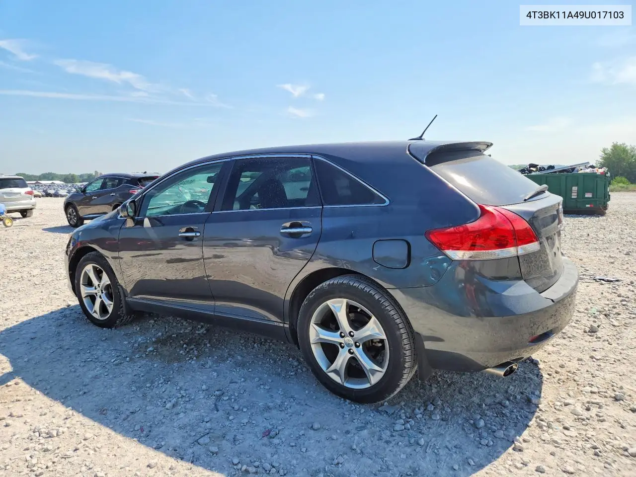 2009 Toyota Venza Awd V6 VIN: 4T3BK11A49U017103 Lot: 60424006