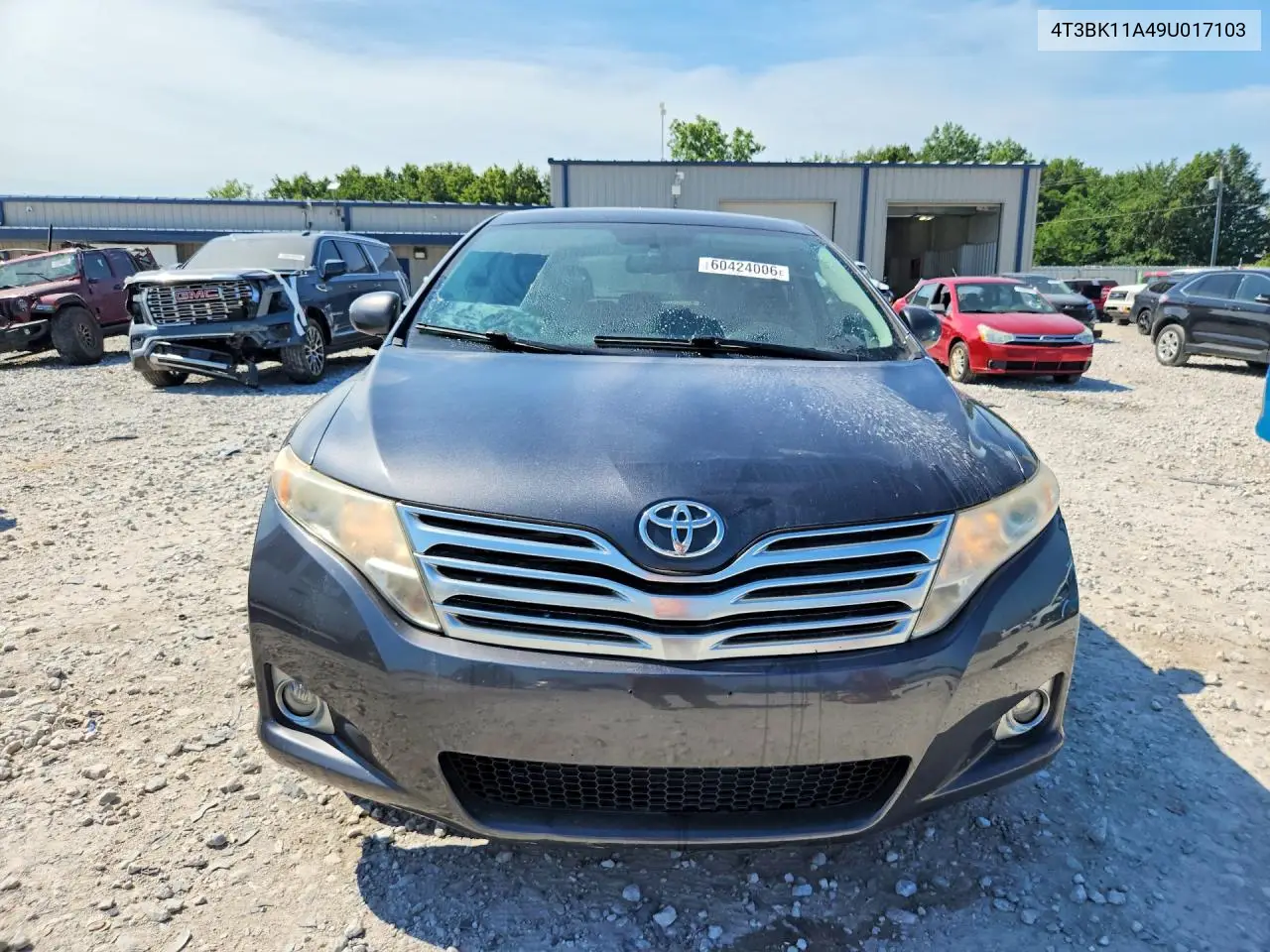 2009 Toyota Venza Awd V6 VIN: 4T3BK11A49U017103 Lot: 60424006