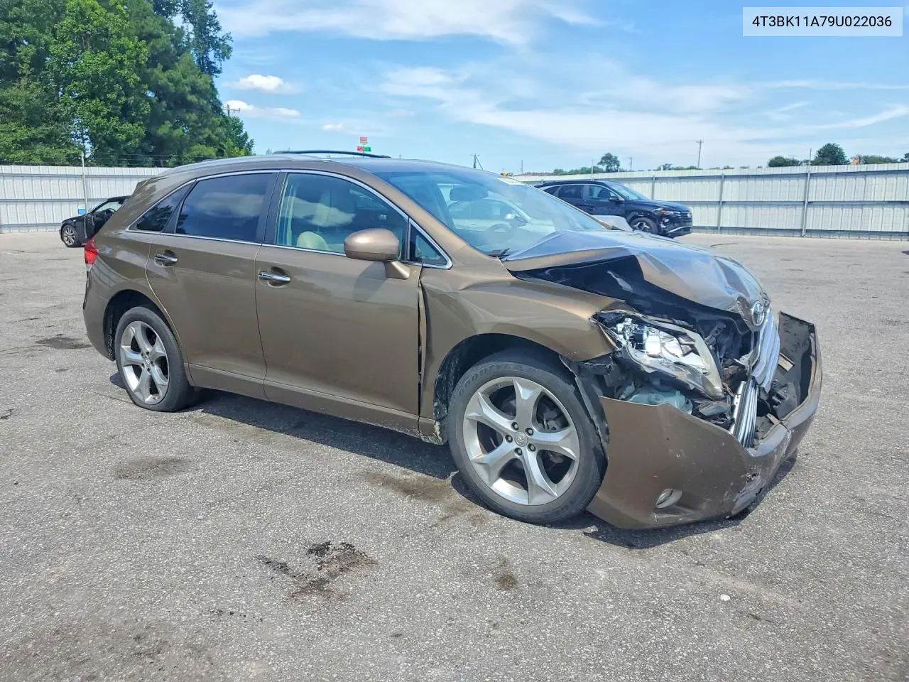 2009 Toyota Venza Awd V6 VIN: 4T3BK11A79U022036 Lot: 60840326