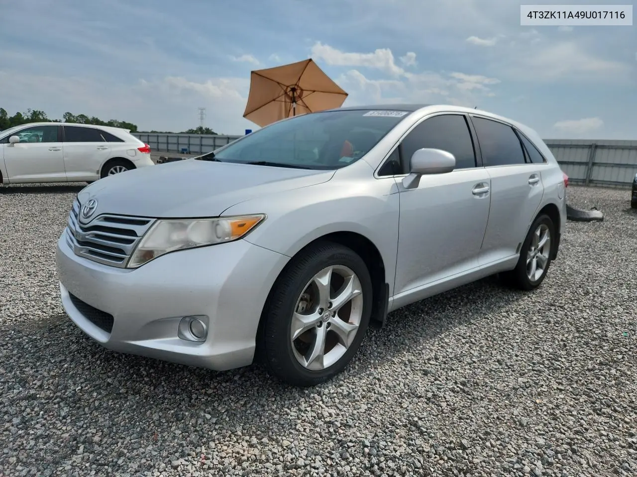2009 Toyota Venza Fwd V6 VIN: 4T3ZK11A49U017116 Lot: 61406876