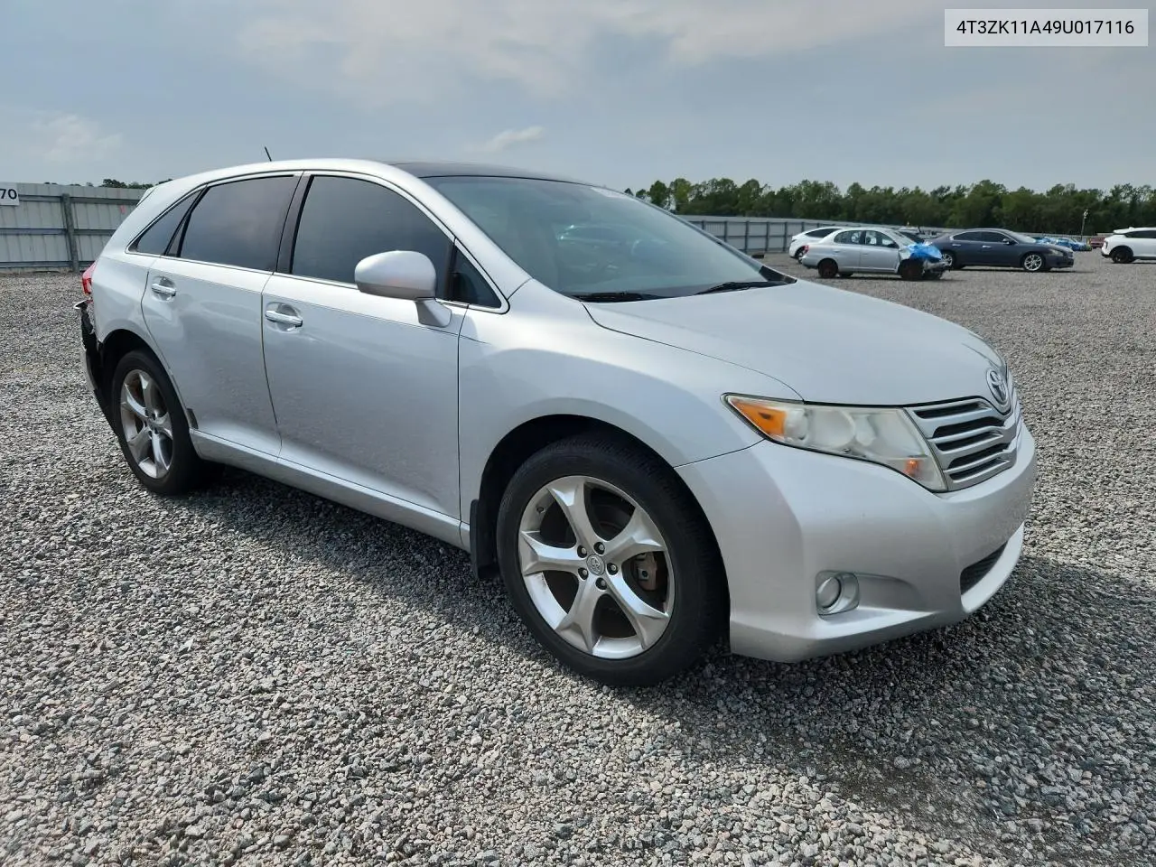 2009 Toyota Venza Fwd V6 VIN: 4T3ZK11A49U017116 Lot: 61406876