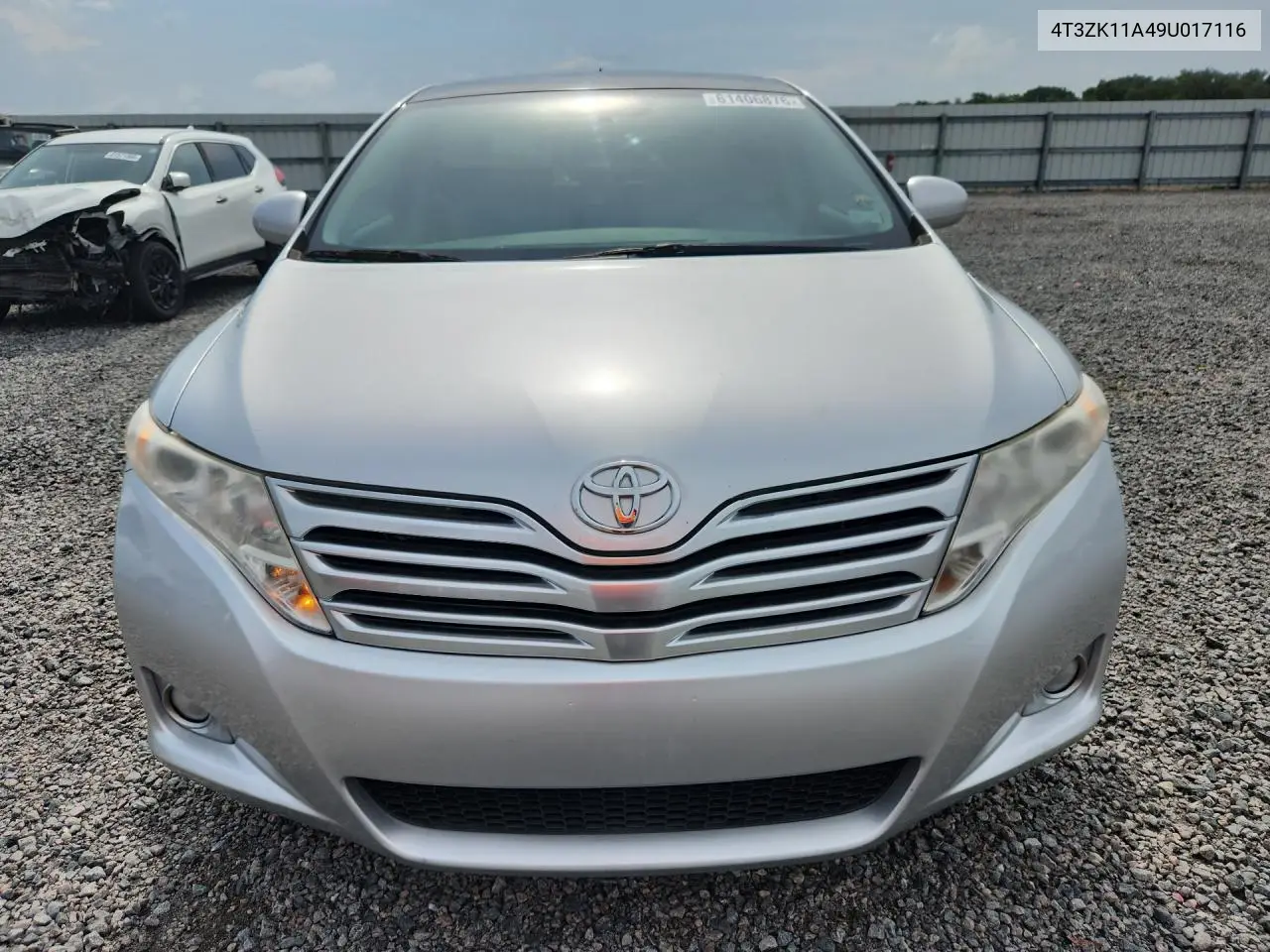2009 Toyota Venza Fwd V6 VIN: 4T3ZK11A49U017116 Lot: 61406876