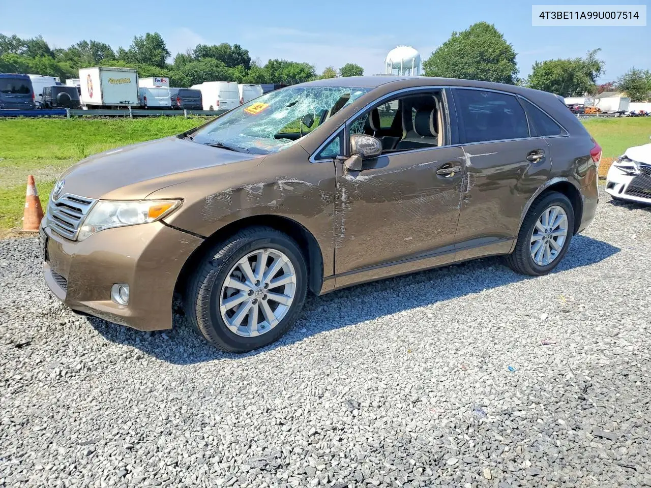 2009 Toyota Venza Awd 4Cyl VIN: 4T3BE11A99U007514 Lot: 61552266