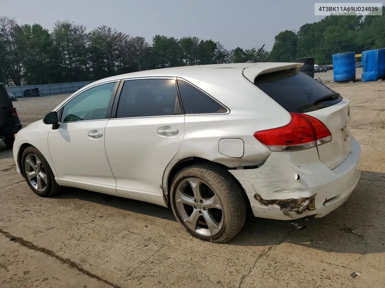 2009 Toyota Venza Awd V6 VIN: 4T3BK11A69U024859 Lot: 61555326
