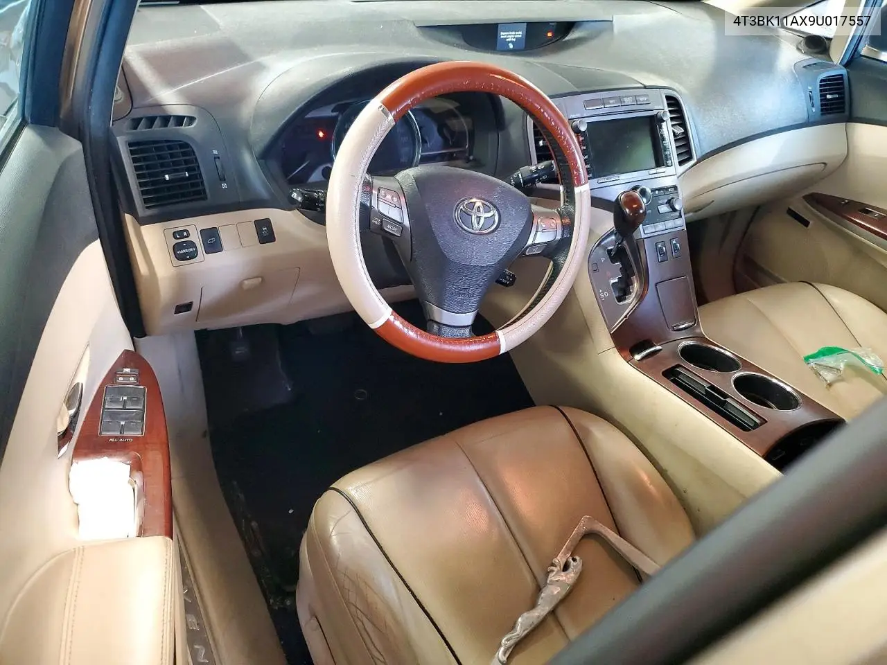 2009 Toyota Venza Awd V6 VIN: 4T3BK11AX9U017557 Lot: 62037026