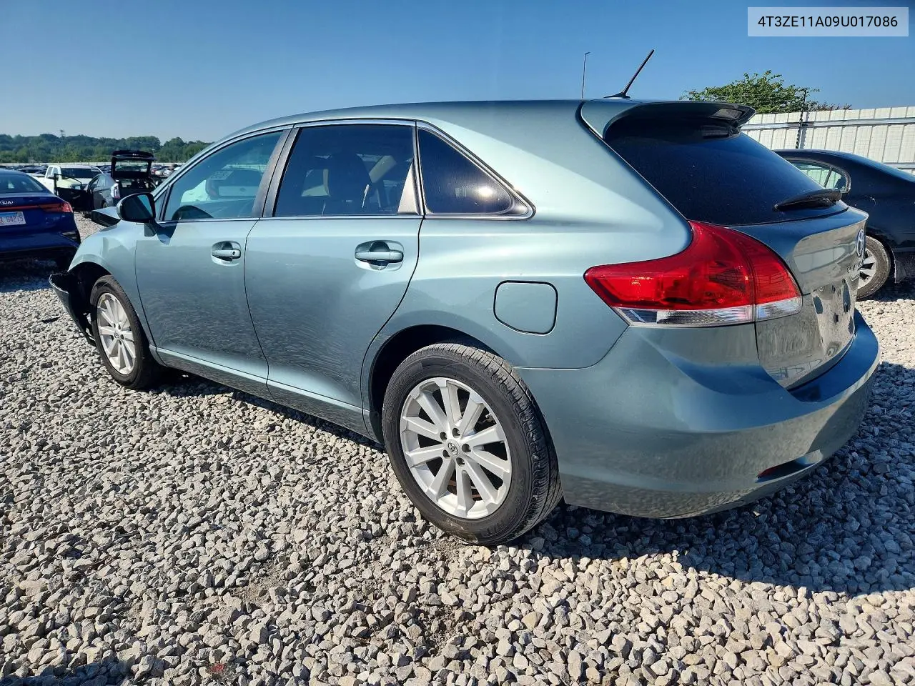 2009 Toyota Venza Fwd 4Cyl VIN: 4T3ZE11A09U017086 Lot: 85992455