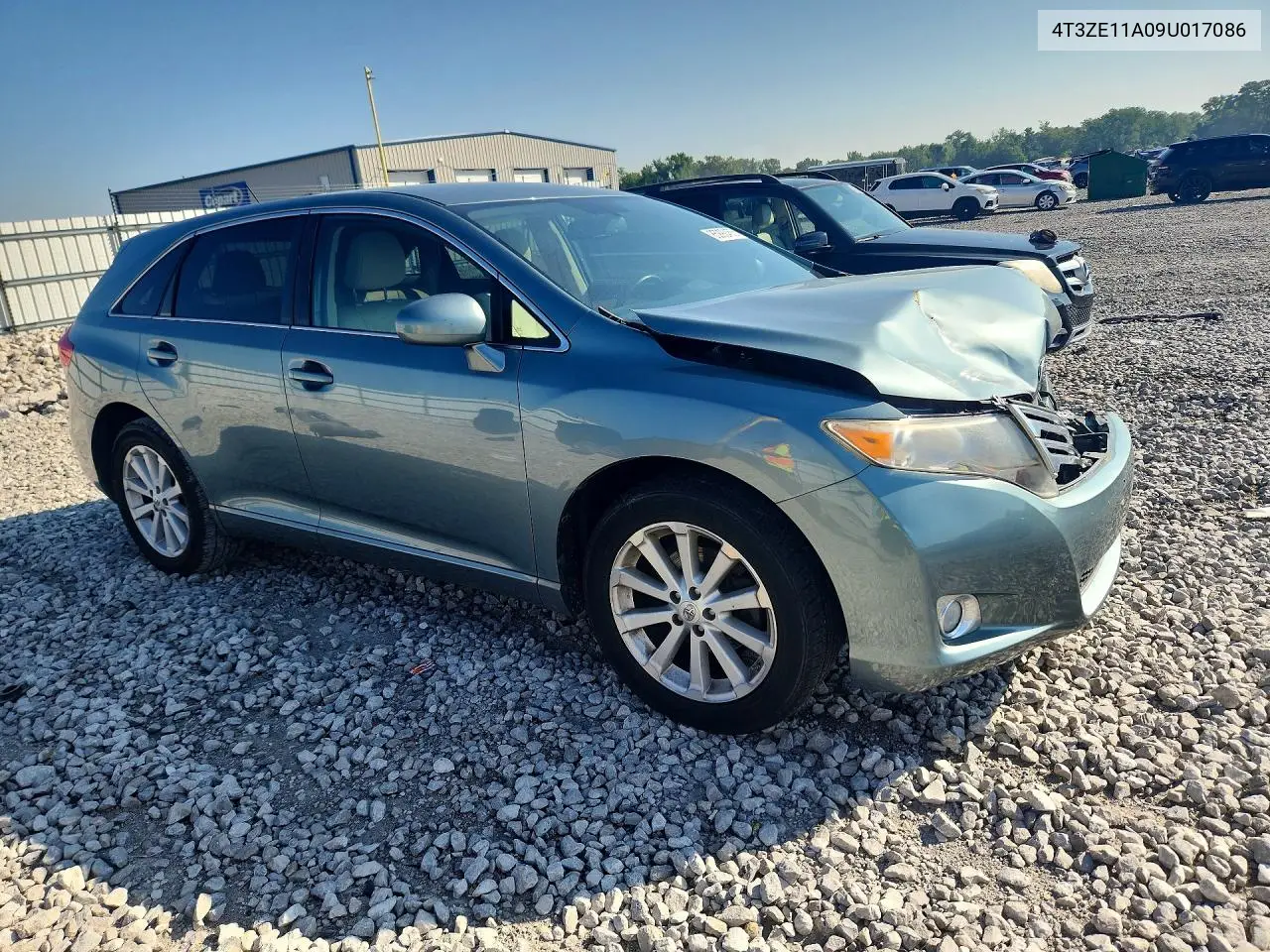2009 Toyota Venza Fwd 4Cyl VIN: 4T3ZE11A09U017086 Lot: 85992455