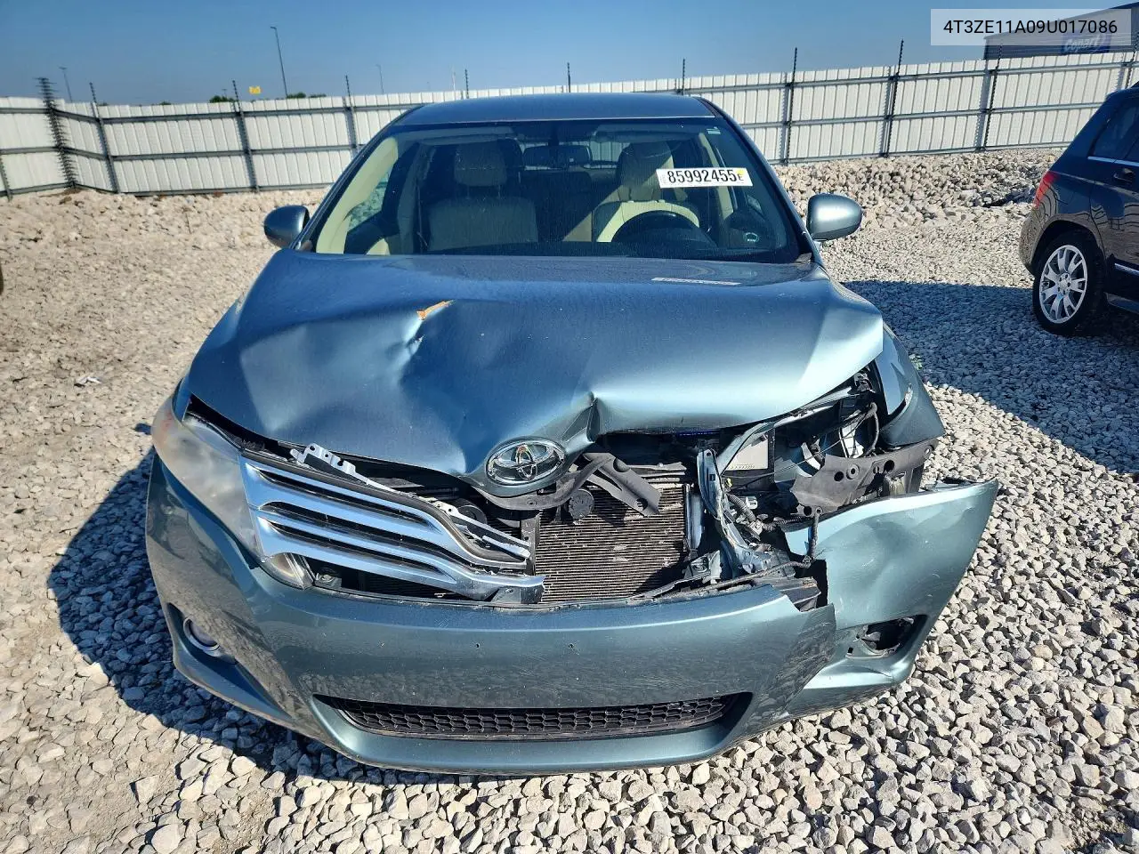 2009 Toyota Venza Fwd 4Cyl VIN: 4T3ZE11A09U017086 Lot: 85992455