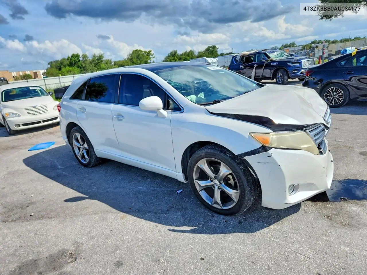 2010 Toyota Venza Fwd V6 VIN: 4T3ZK3BB0AU034177 Lot: 59265106