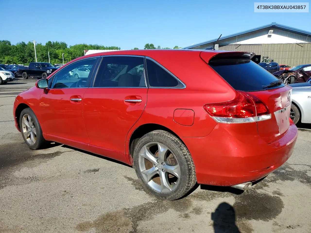 2010 Toyota Venza Awd V6 VIN: 4T3BK3BBXAU043857 Lot: 60191336