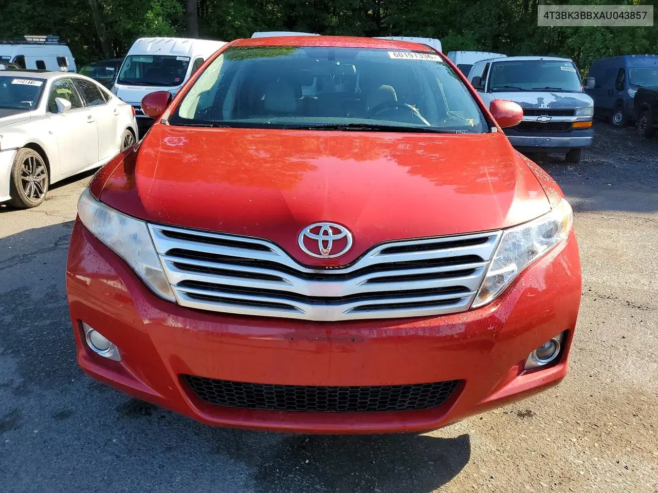 2010 Toyota Venza Awd V6 VIN: 4T3BK3BBXAU043857 Lot: 60191336