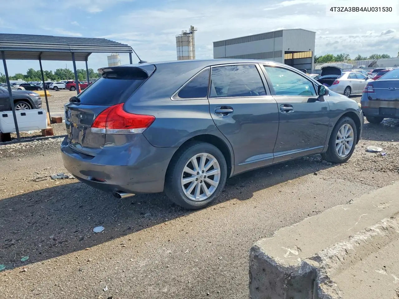 2010 Toyota Venza Fwd 4Cyl VIN: 4T3ZA3BB4AU031530 Lot: 60241336