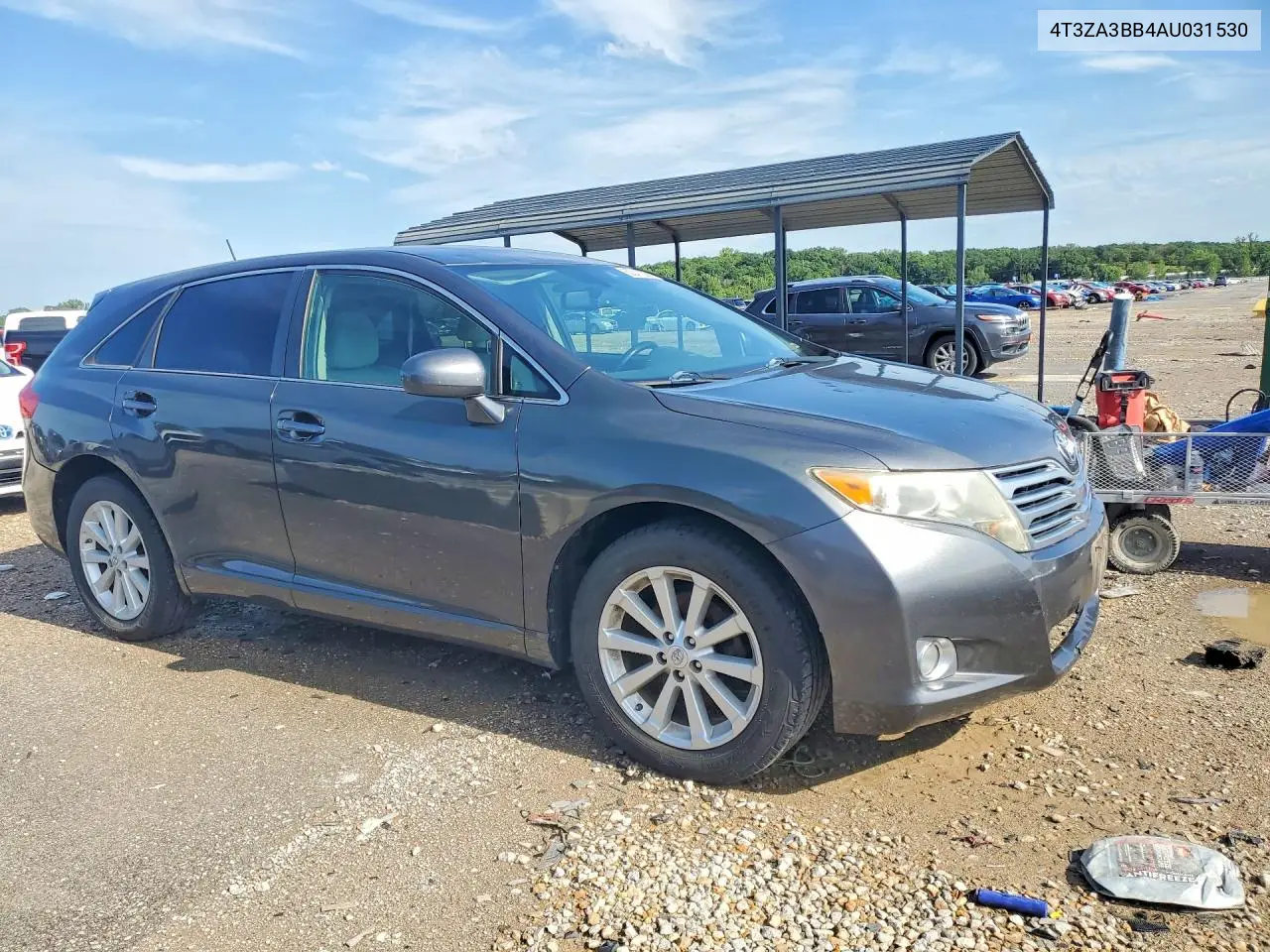 2010 Toyota Venza Fwd 4Cyl VIN: 4T3ZA3BB4AU031530 Lot: 60241336