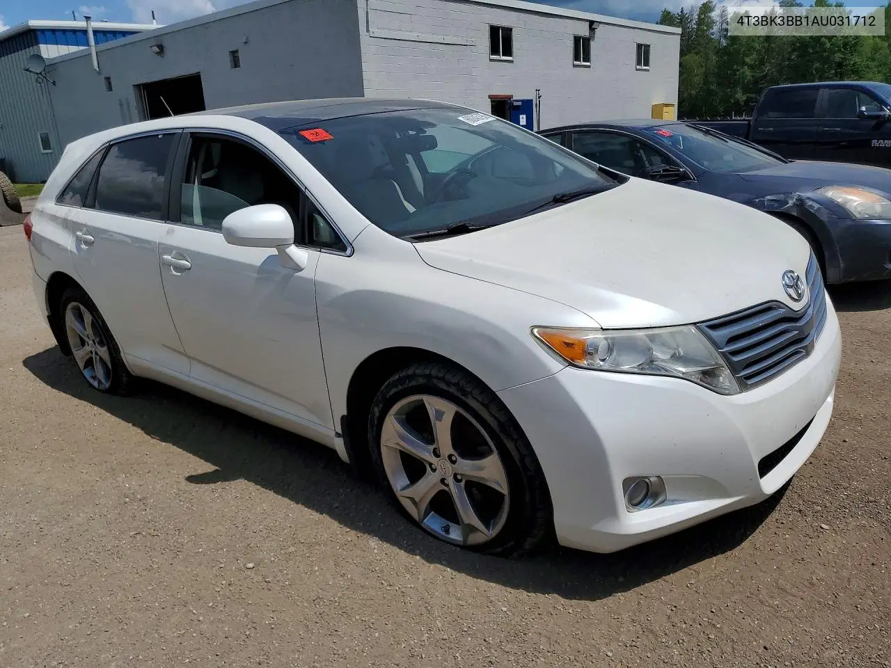 2010 Toyota Venza Awd V6 VIN: 4T3BK3BB1AU031712 Lot: 60245796