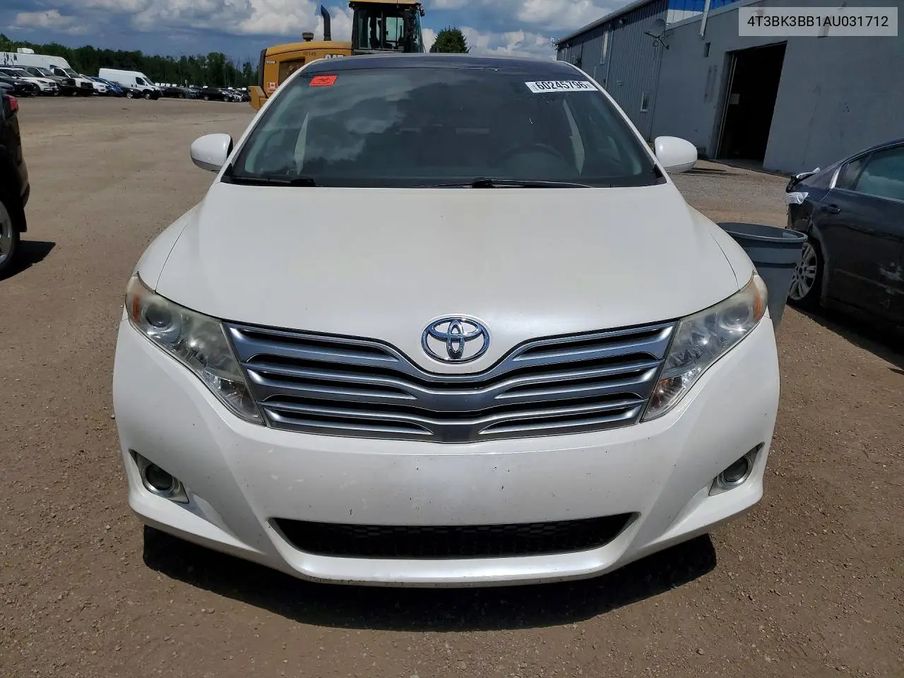 2010 Toyota Venza Awd V6 VIN: 4T3BK3BB1AU031712 Lot: 60245796