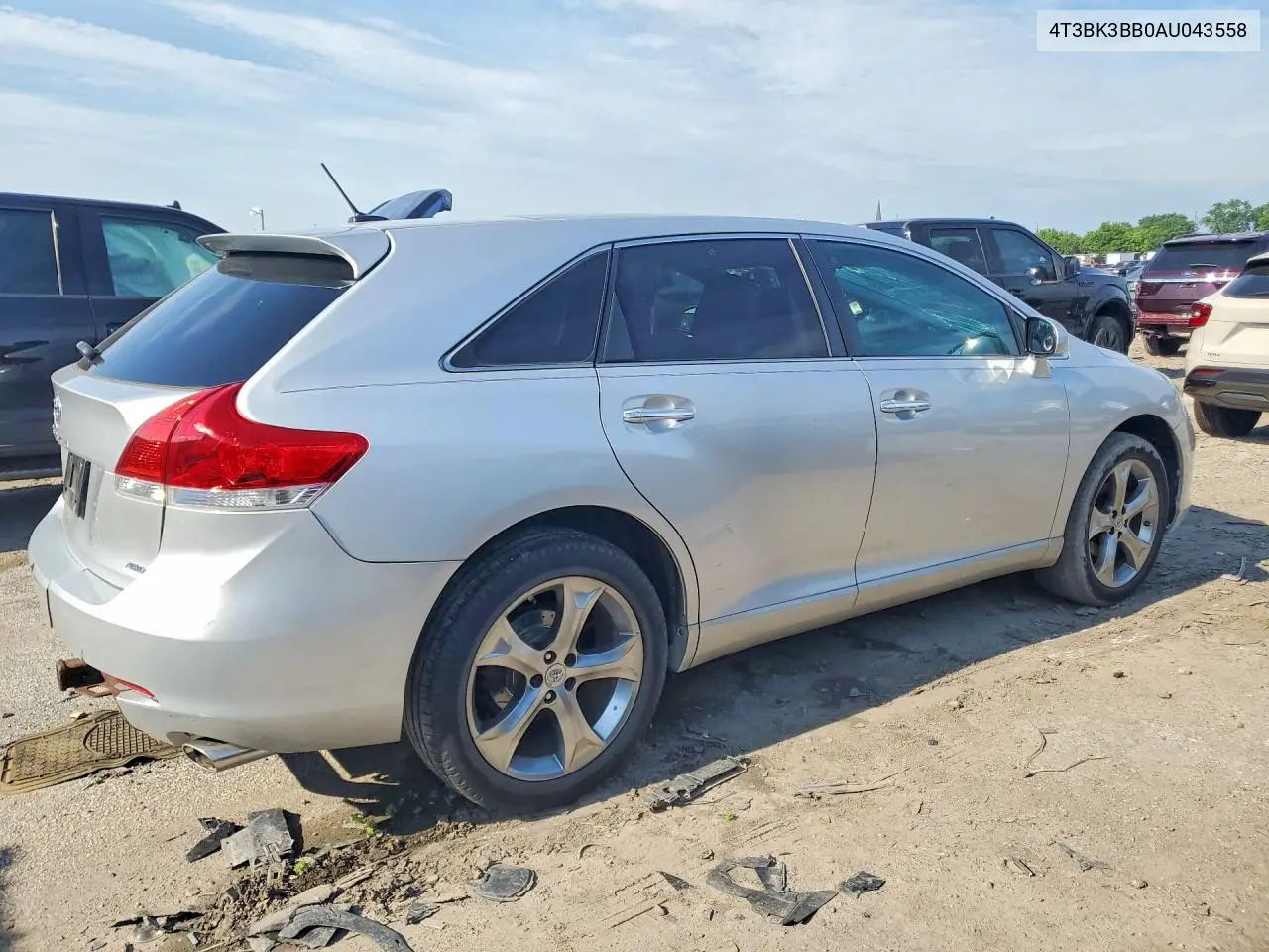 2010 Toyota Venza Awd V6 VIN: 4T3BK3BB0AU043558 Lot: 60312586