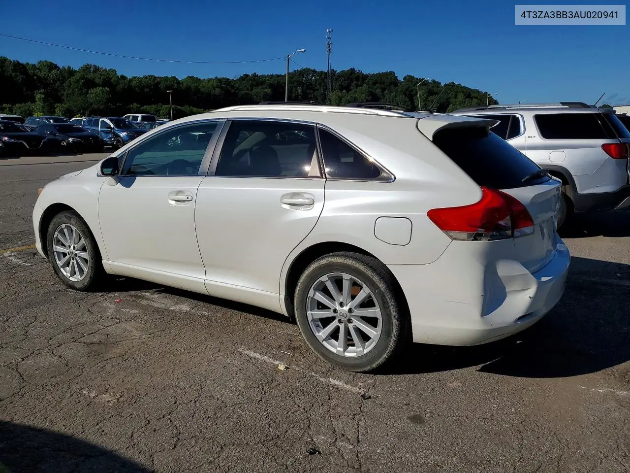 2010 Toyota Venza Fwd 4Cyl VIN: 4T3ZA3BB3AU020941 Lot: 60869406