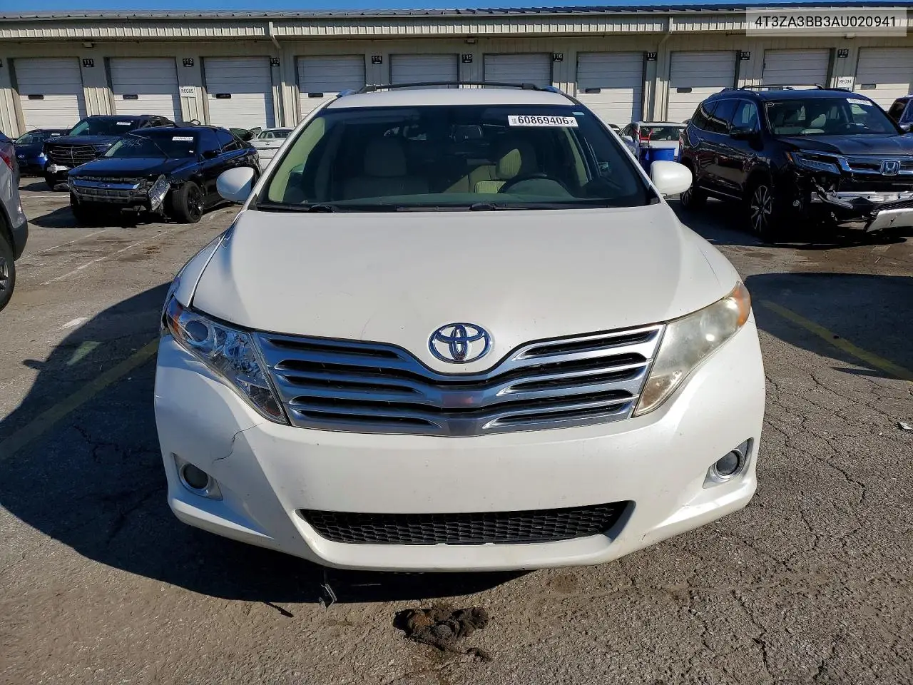 2010 Toyota Venza Fwd 4Cyl VIN: 4T3ZA3BB3AU020941 Lot: 60869406