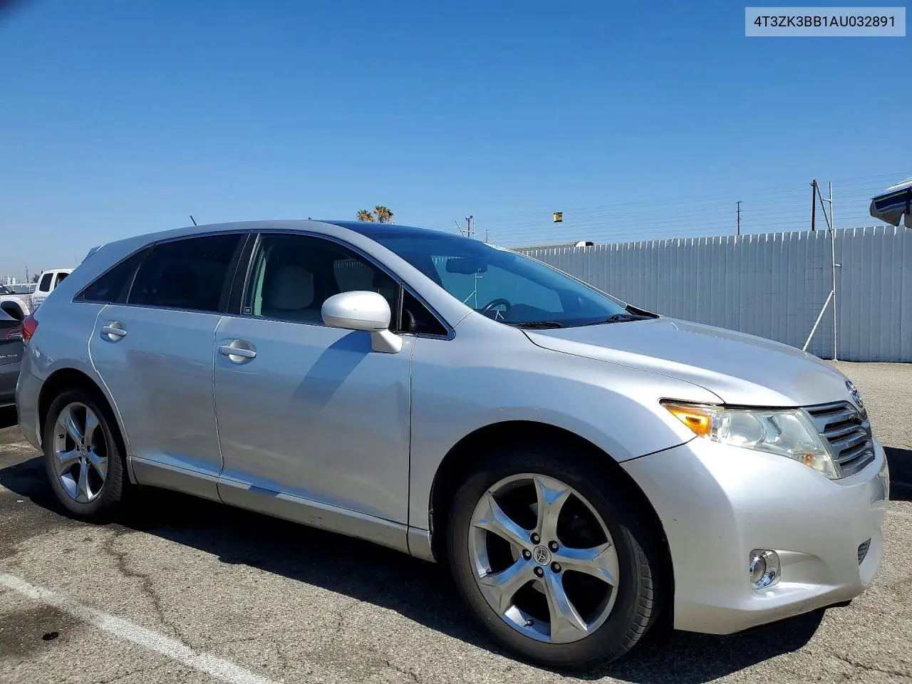 2010 Toyota Venza Fwd V6 VIN: 4T3ZK3BB1AU032891 Lot: 60885506