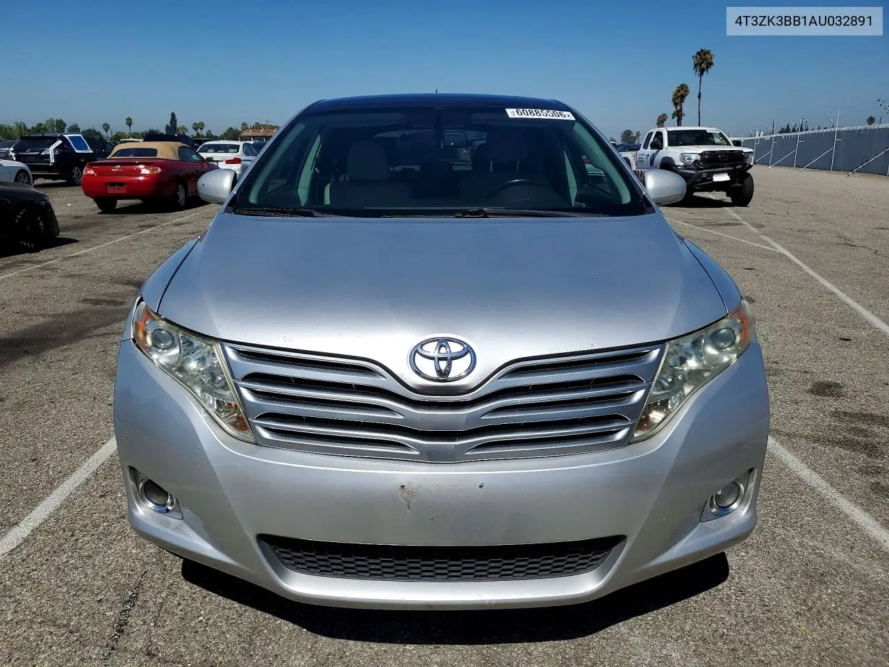 2010 Toyota Venza Fwd V6 VIN: 4T3ZK3BB1AU032891 Lot: 60885506