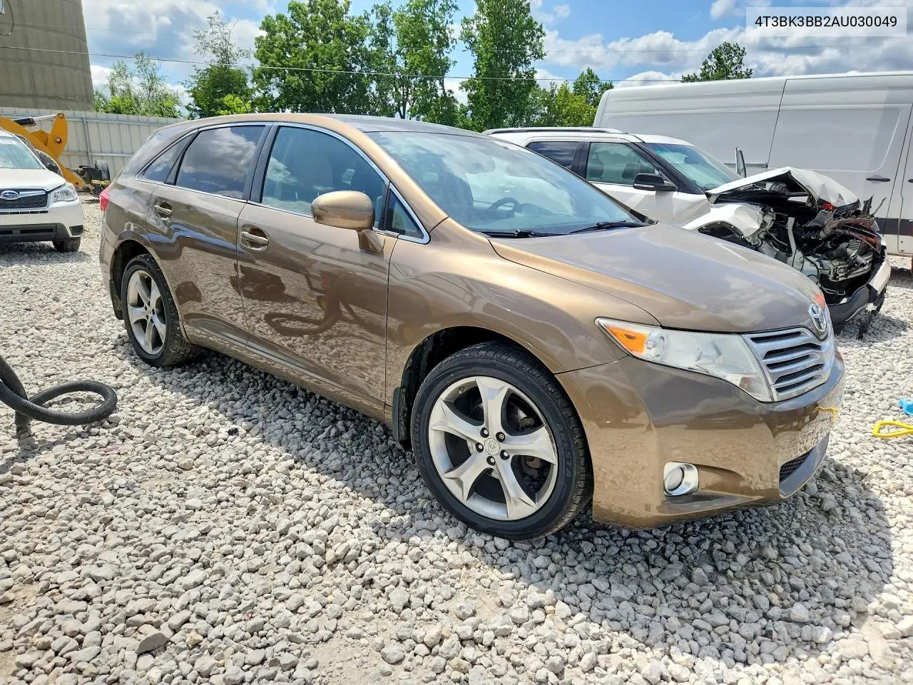 2010 Toyota Venza Awd V6 VIN: 4T3BK3BB2AU030049 Lot: 61168336
