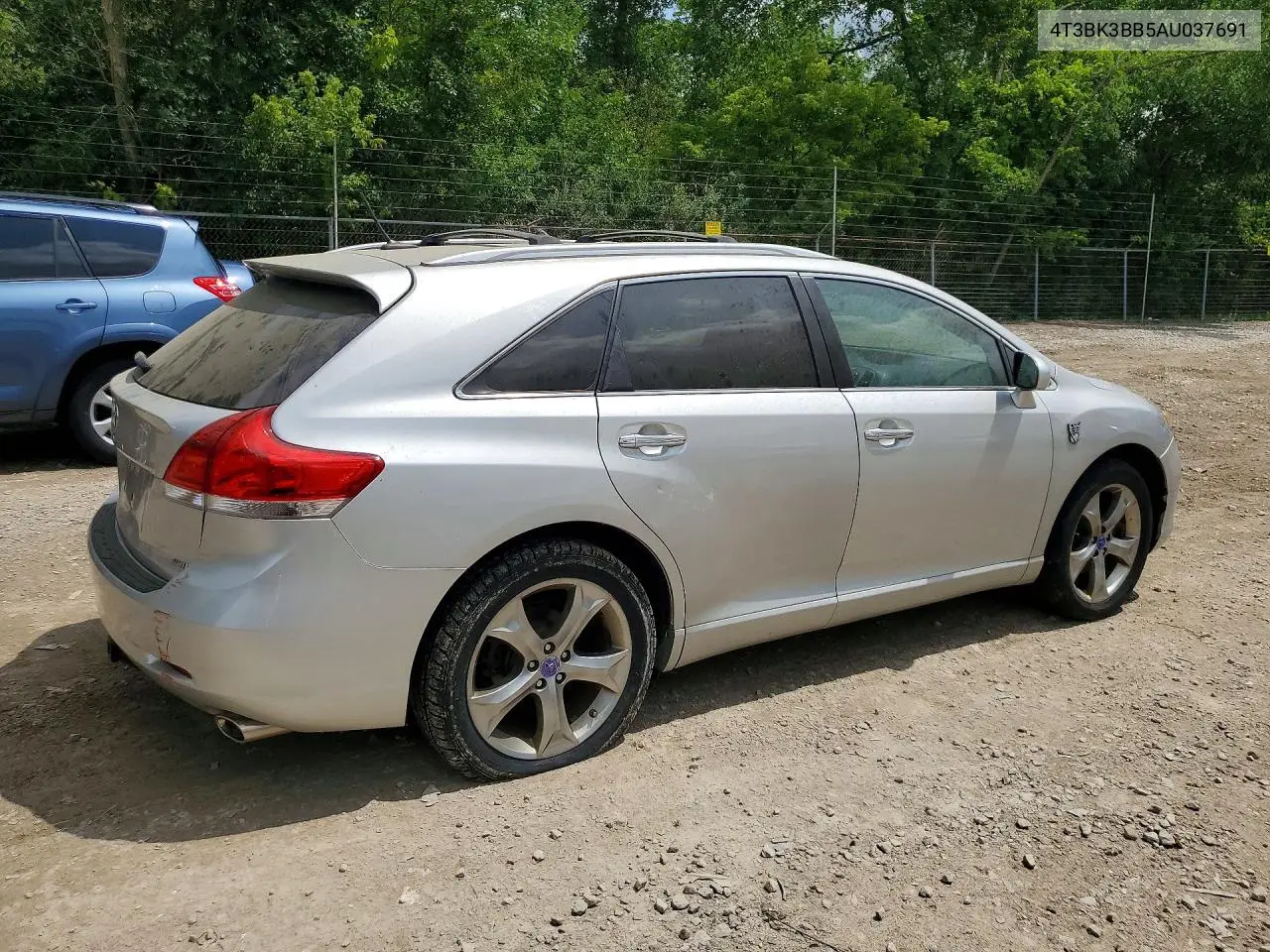 2010 Toyota Venza Awd V6 VIN: 4T3BK3BB5AU037691 Lot: 62390866