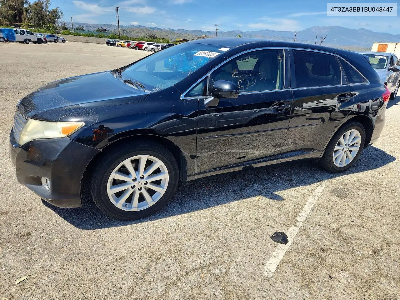 2011 Toyota Venza Fwd 4Cyl VIN: 4T3ZA3BB1BU048447 Lot: 50162606