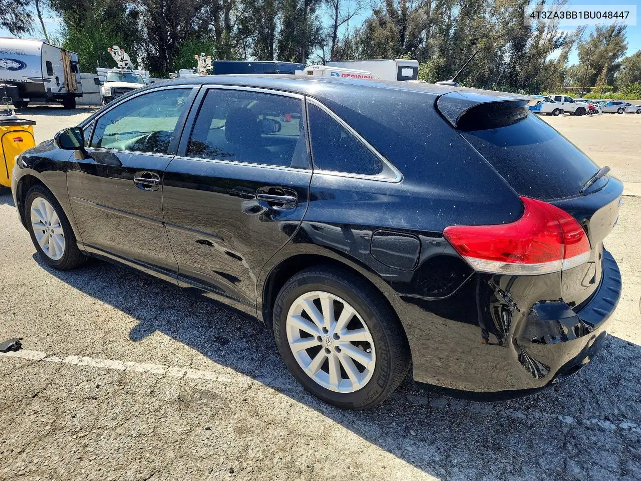 2011 Toyota Venza Fwd 4Cyl VIN: 4T3ZA3BB1BU048447 Lot: 50162606