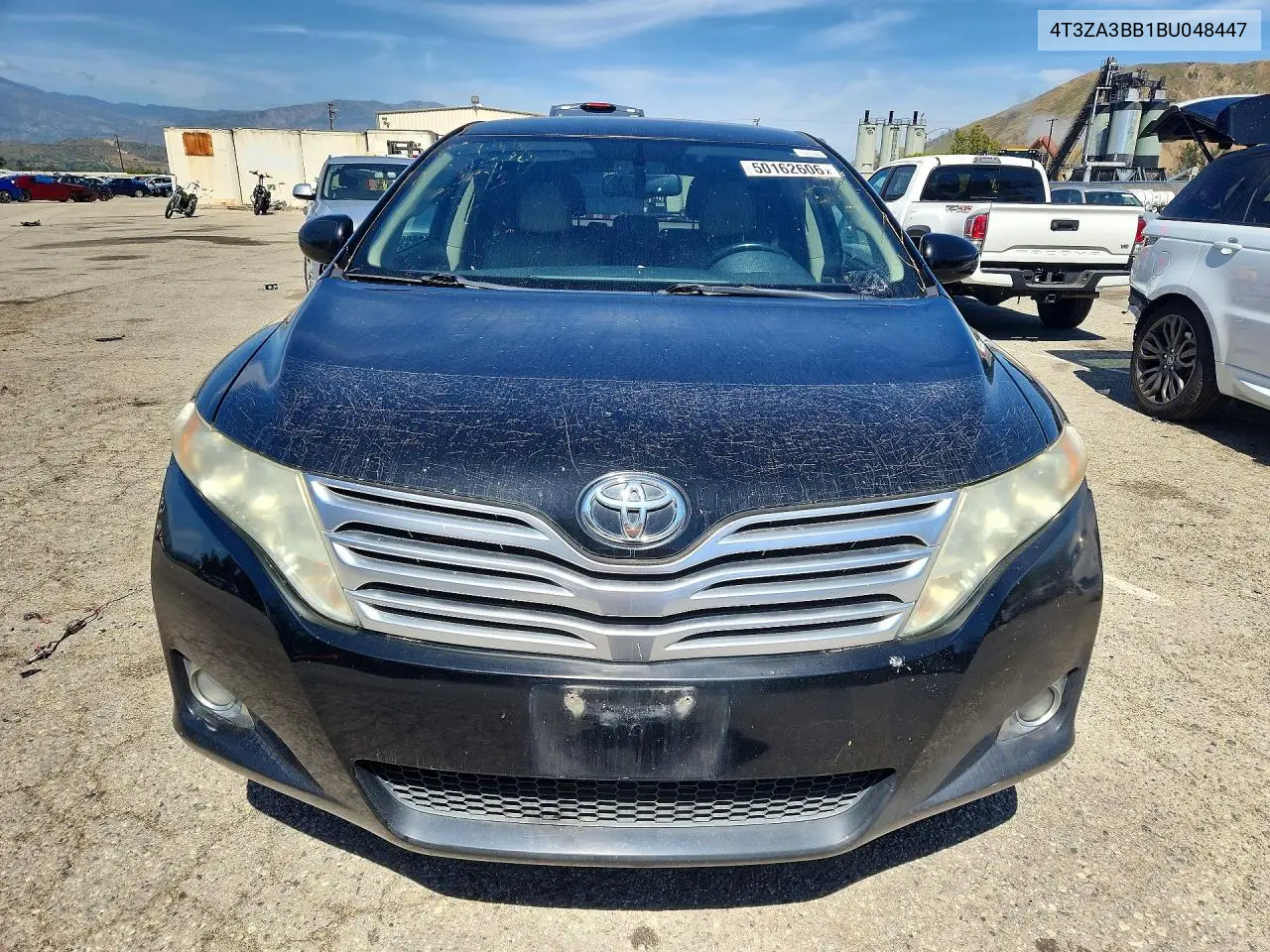 2011 Toyota Venza Fwd 4Cyl VIN: 4T3ZA3BB1BU048447 Lot: 50162606