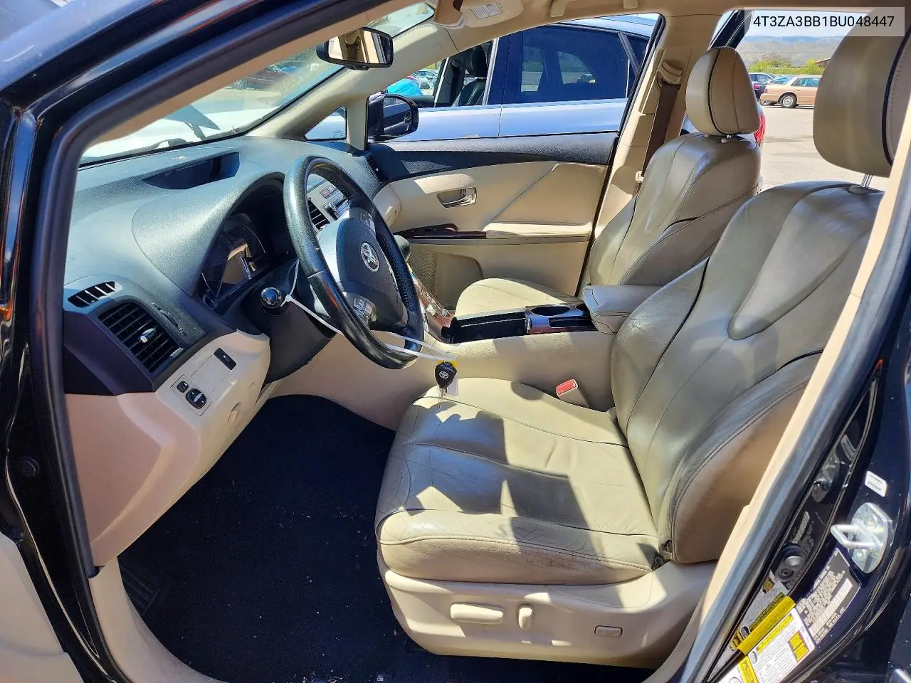 2011 Toyota Venza Fwd 4Cyl VIN: 4T3ZA3BB1BU048447 Lot: 50162606