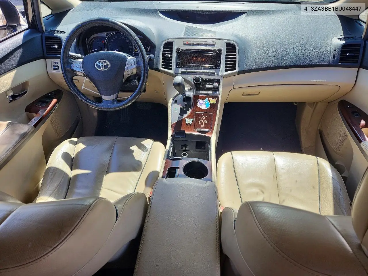 2011 Toyota Venza Fwd 4Cyl VIN: 4T3ZA3BB1BU048447 Lot: 50162606