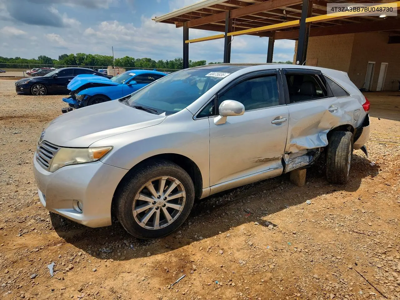 2011 Toyota Venza Fwd 4Cyl VIN: 4T3ZA3BB7BU048730 Lot: 60475836