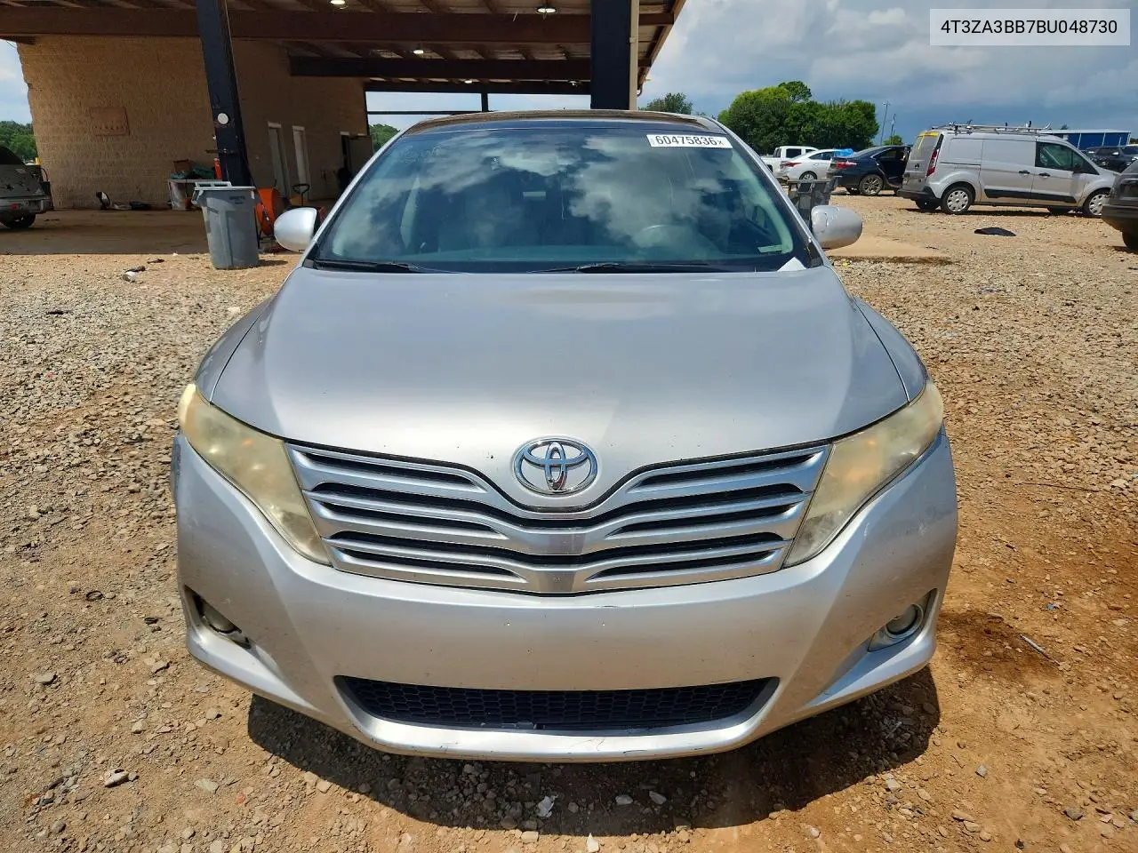 2011 Toyota Venza Fwd 4Cyl VIN: 4T3ZA3BB7BU048730 Lot: 60475836