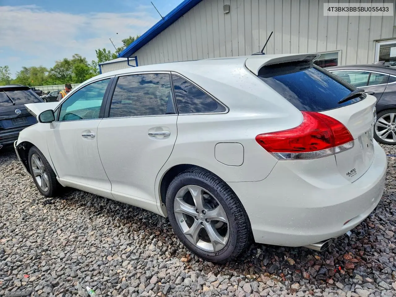 2011 Toyota Venza Awd V6 VIN: 4T3BK3BB5BU055433 Lot: 60984966