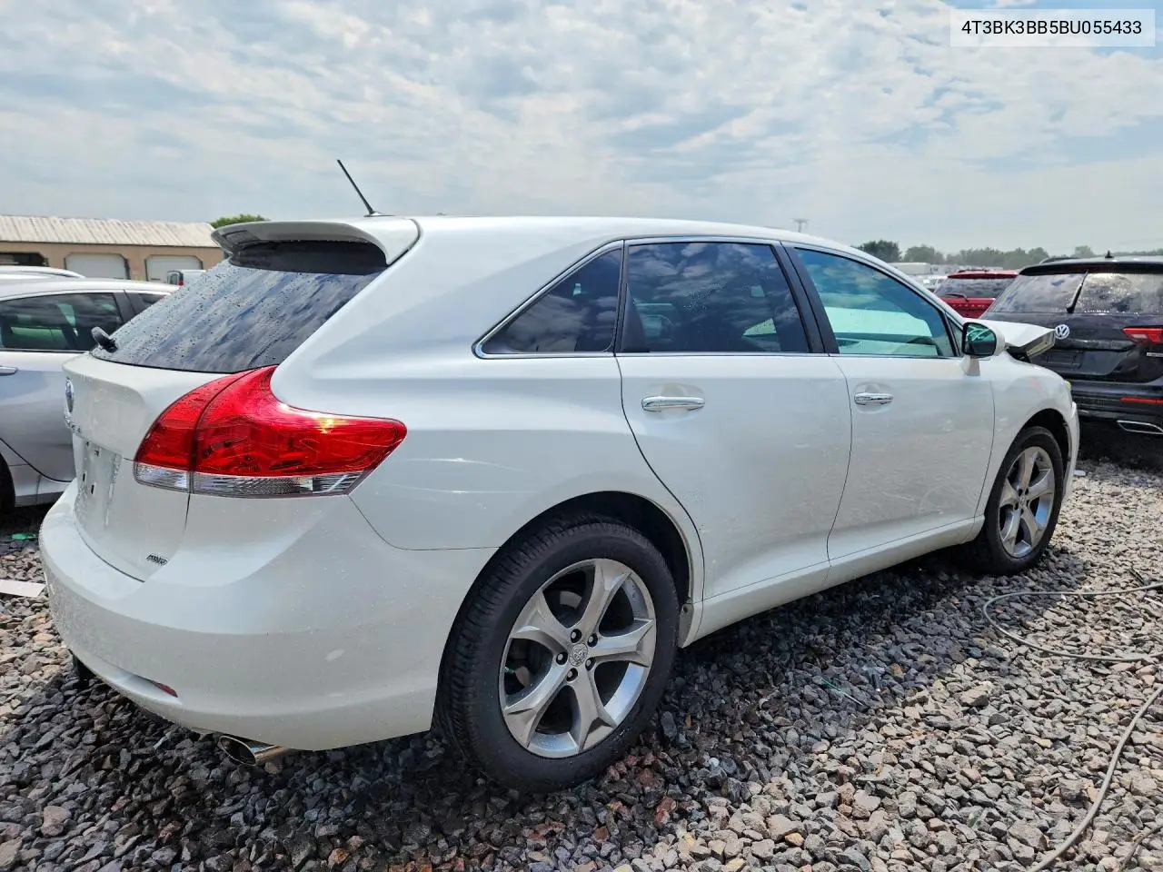 2011 Toyota Venza Awd V6 VIN: 4T3BK3BB5BU055433 Lot: 60984966