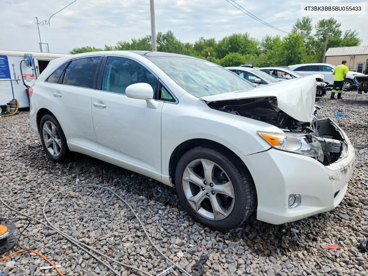 2011 Toyota Venza Awd V6 VIN: 4T3BK3BB5BU055433 Lot: 60984966