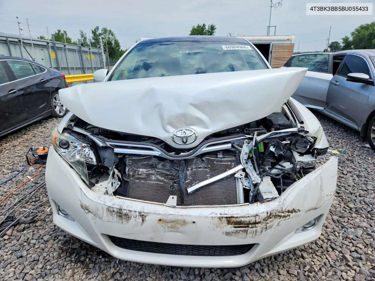 2011 Toyota Venza Awd V6 VIN: 4T3BK3BB5BU055433 Lot: 60984966