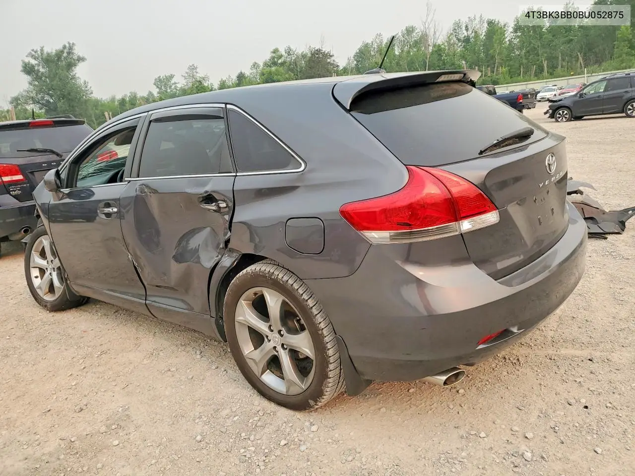 2011 Toyota Venza Awd V6 VIN: 4T3BK3BB0BU052875 Lot: 61139956