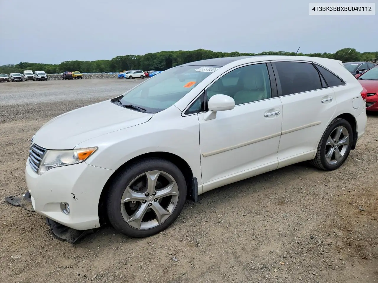 2011 Toyota Venza Awd V6 VIN: 4T3BK3BBXBU049112 Lot: 61333206