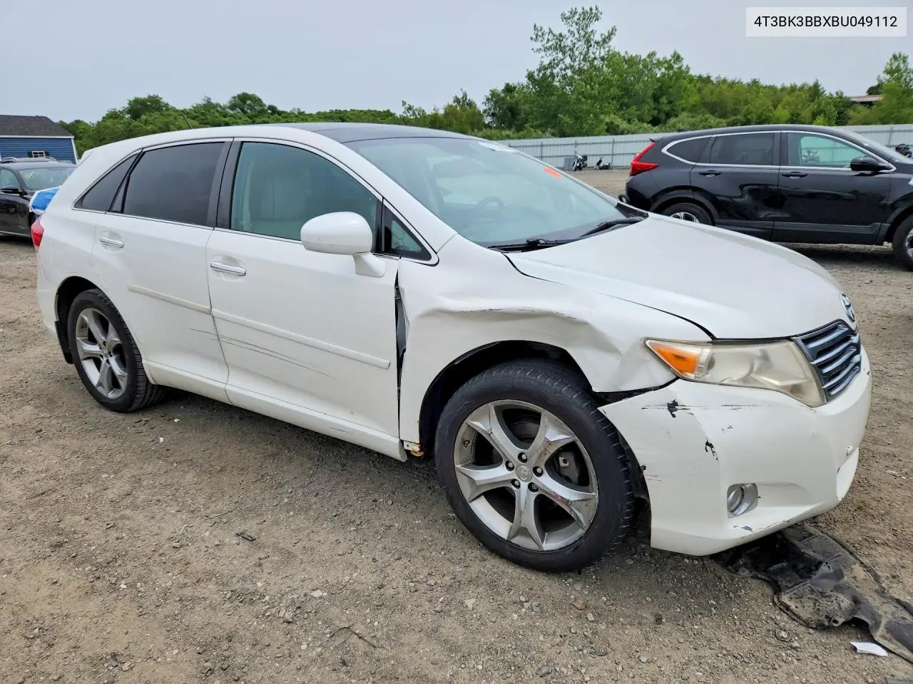 2011 Toyota Venza Awd V6 VIN: 4T3BK3BBXBU049112 Lot: 61333206