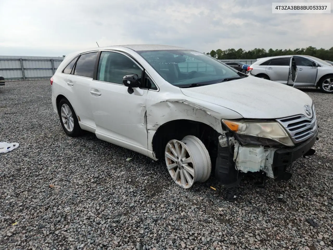 2011 Toyota Venza Fwd 4Cyl VIN: 4T3ZA3BB8BU053337 Lot: 61402066