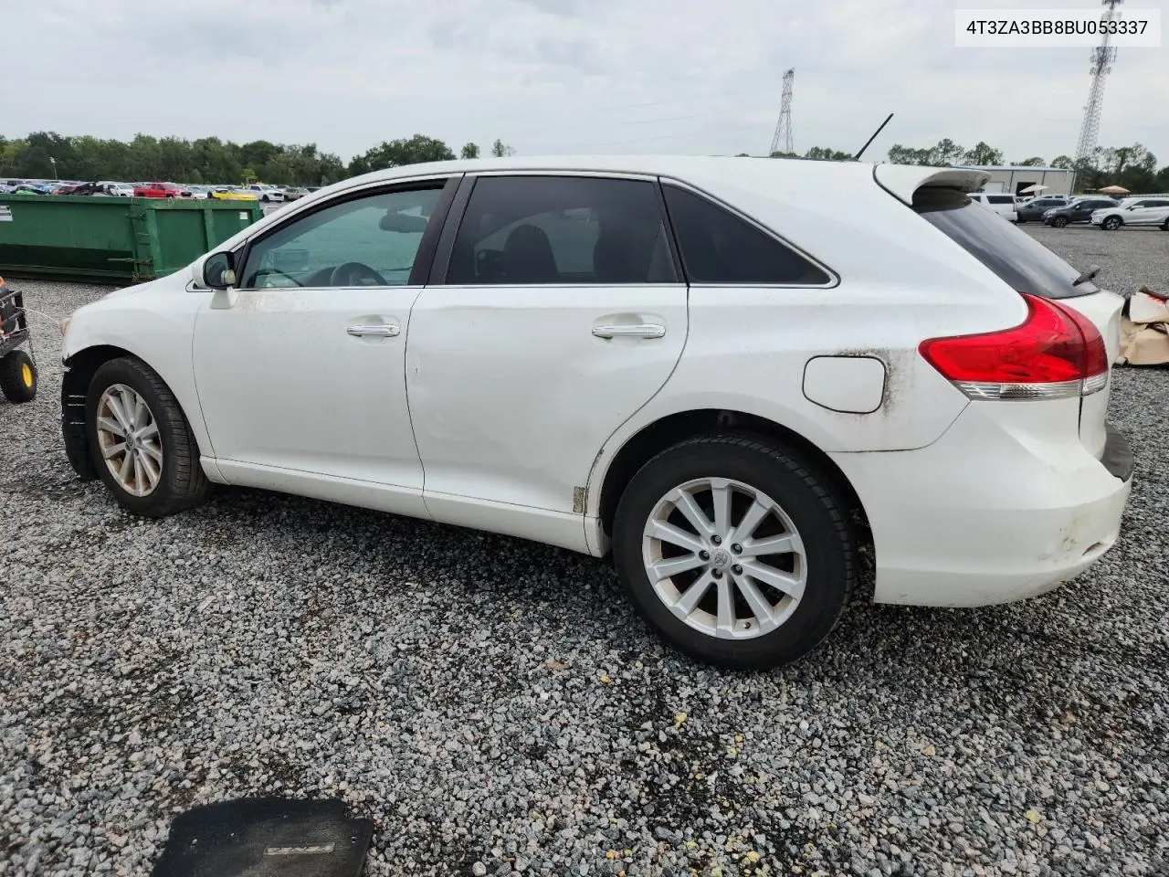 2011 Toyota Venza Fwd 4Cyl VIN: 4T3ZA3BB8BU053337 Lot: 61402066