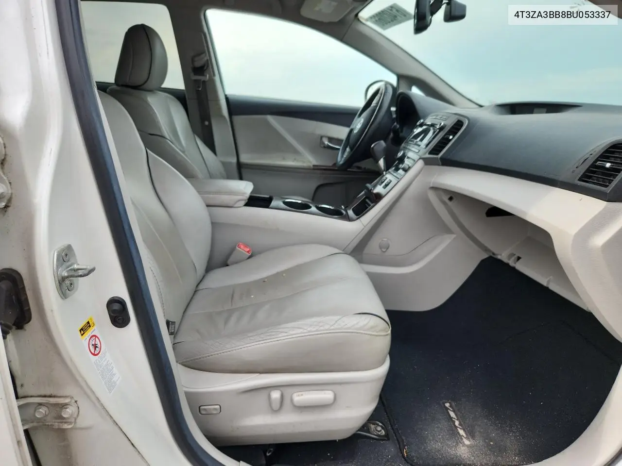 2011 Toyota Venza Fwd 4Cyl VIN: 4T3ZA3BB8BU053337 Lot: 61402066
